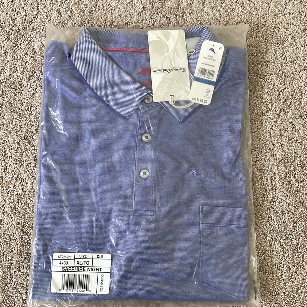 NWT Tommy Bahama polo size XL